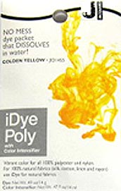 iDye Färbefarbe für Polyester golden yellow